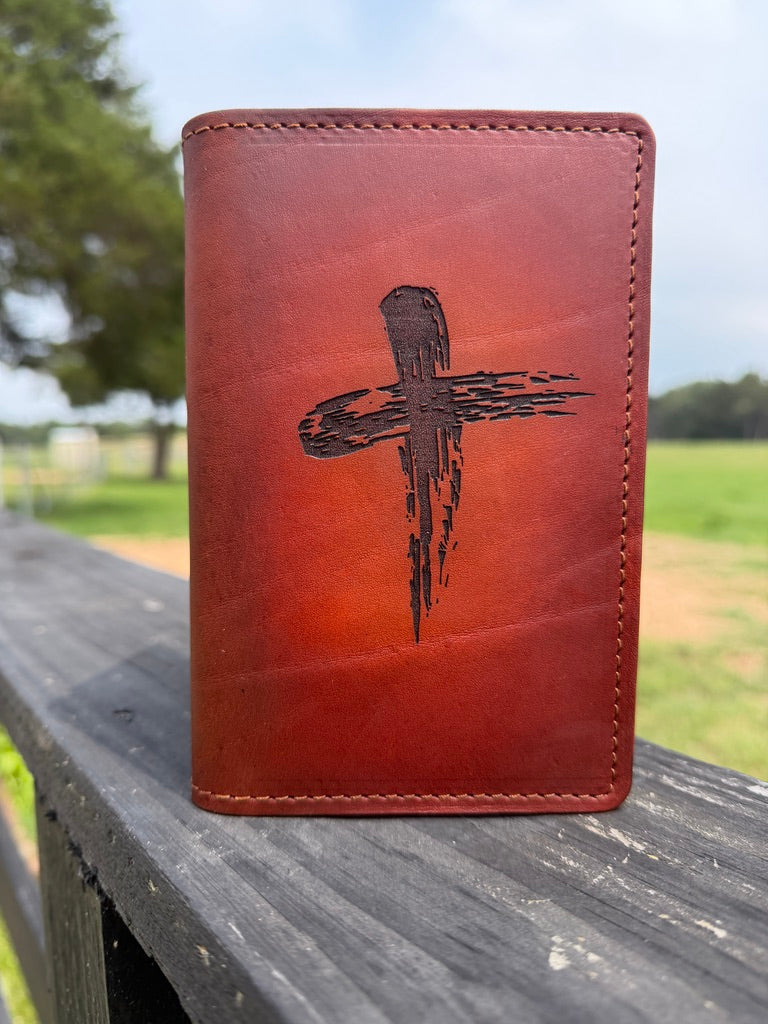 Custom Leather Tally Book - Small Style