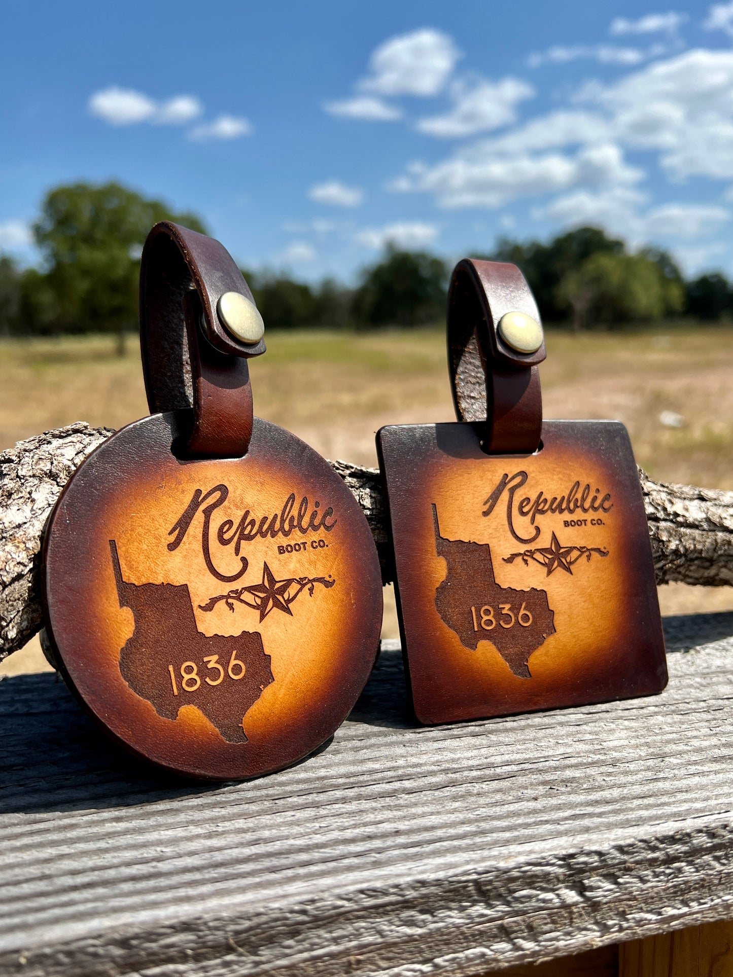 Leather Bag Tag / Golf Bag Tag