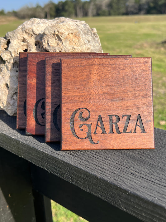 Black Walnut Coasters (4)