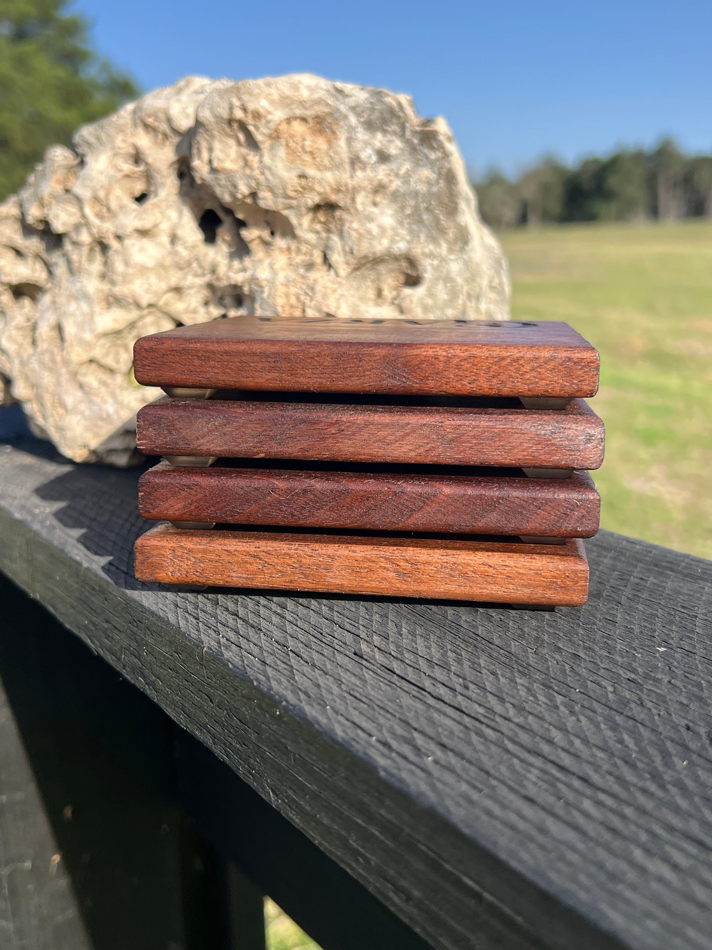 Black Walnut Coasters (4)
