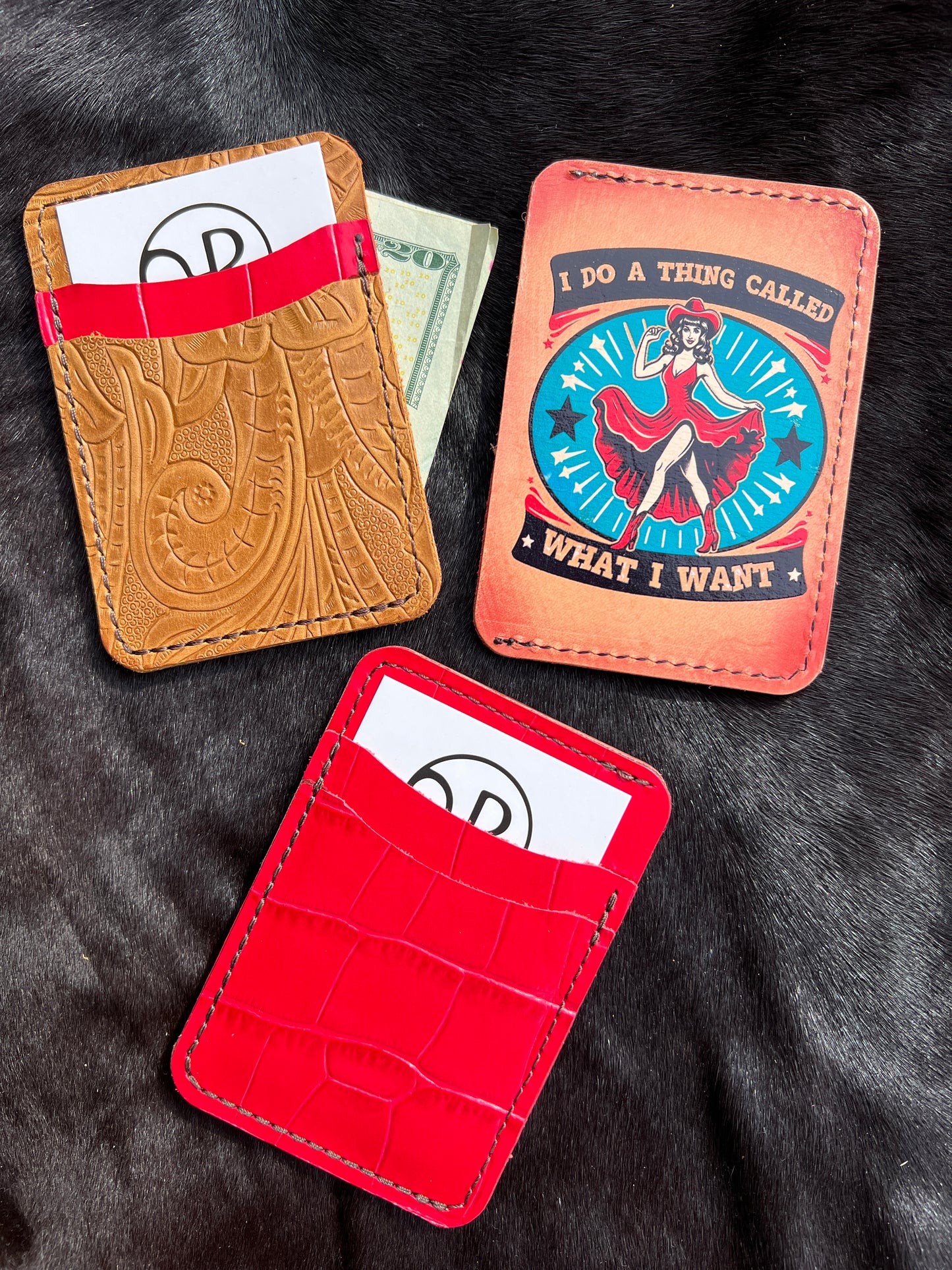 Vintage Western Slim Wallets