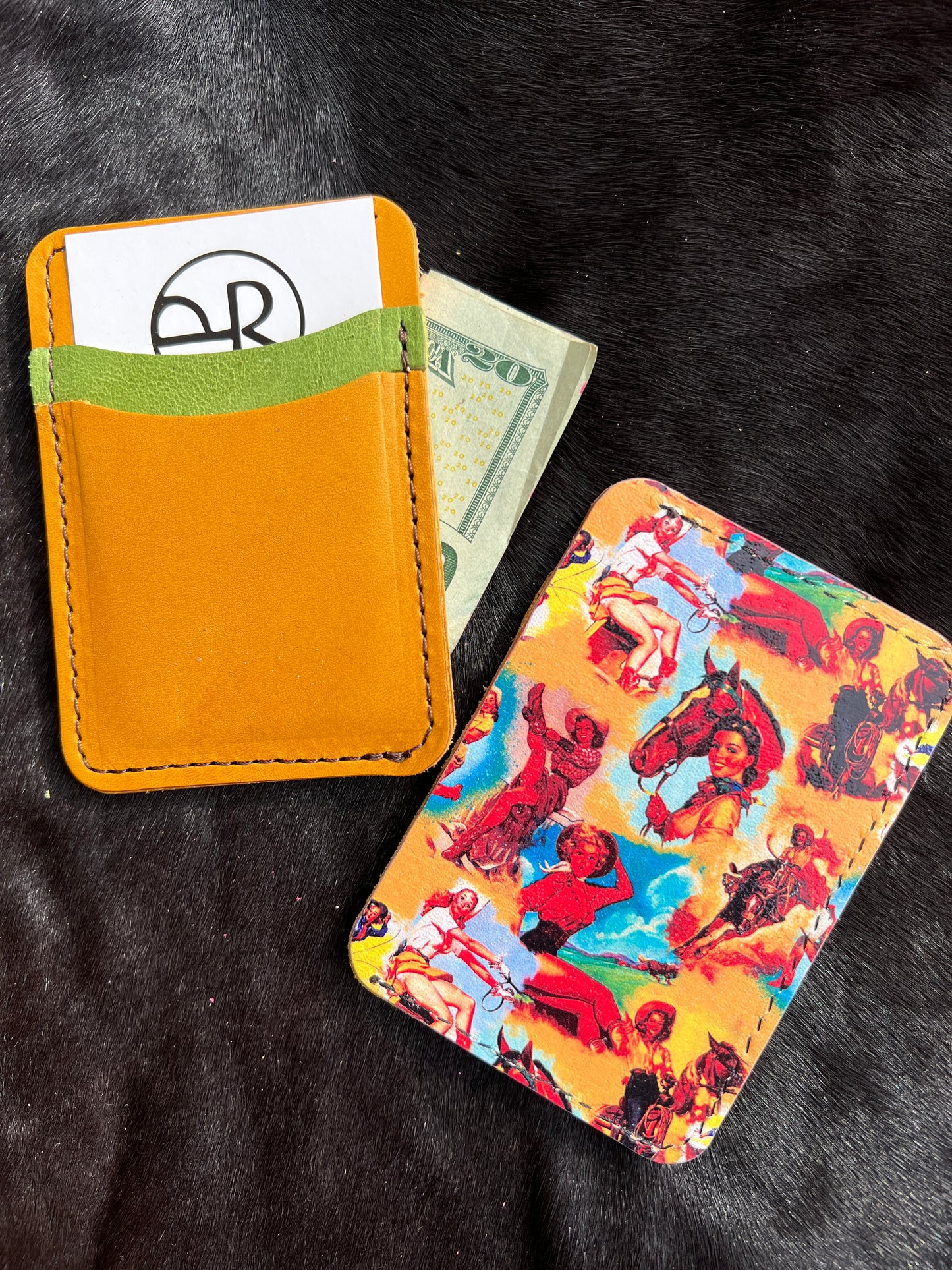 Vintage Western Slim Wallets