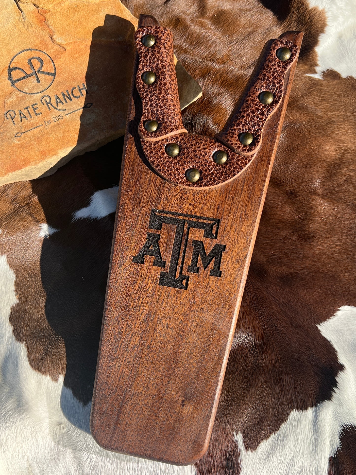University Licensed Black Walnut Boot Jack