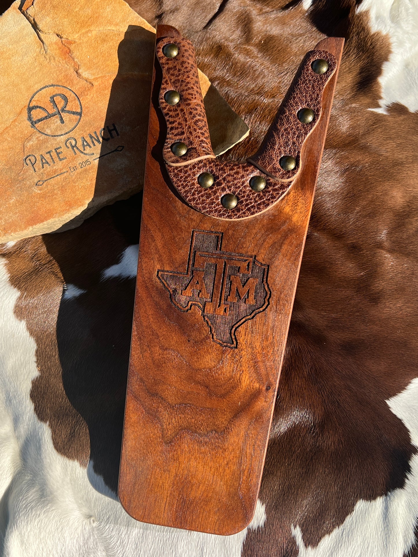 University Licensed Black Walnut Boot Jack