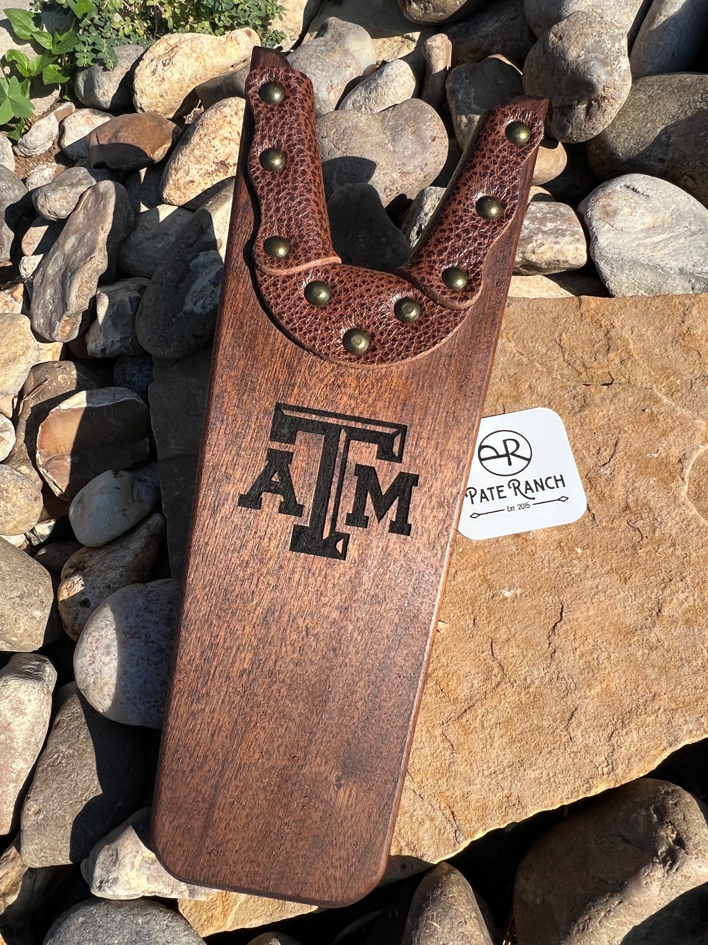 University Licensed Black Walnut Boot Jack