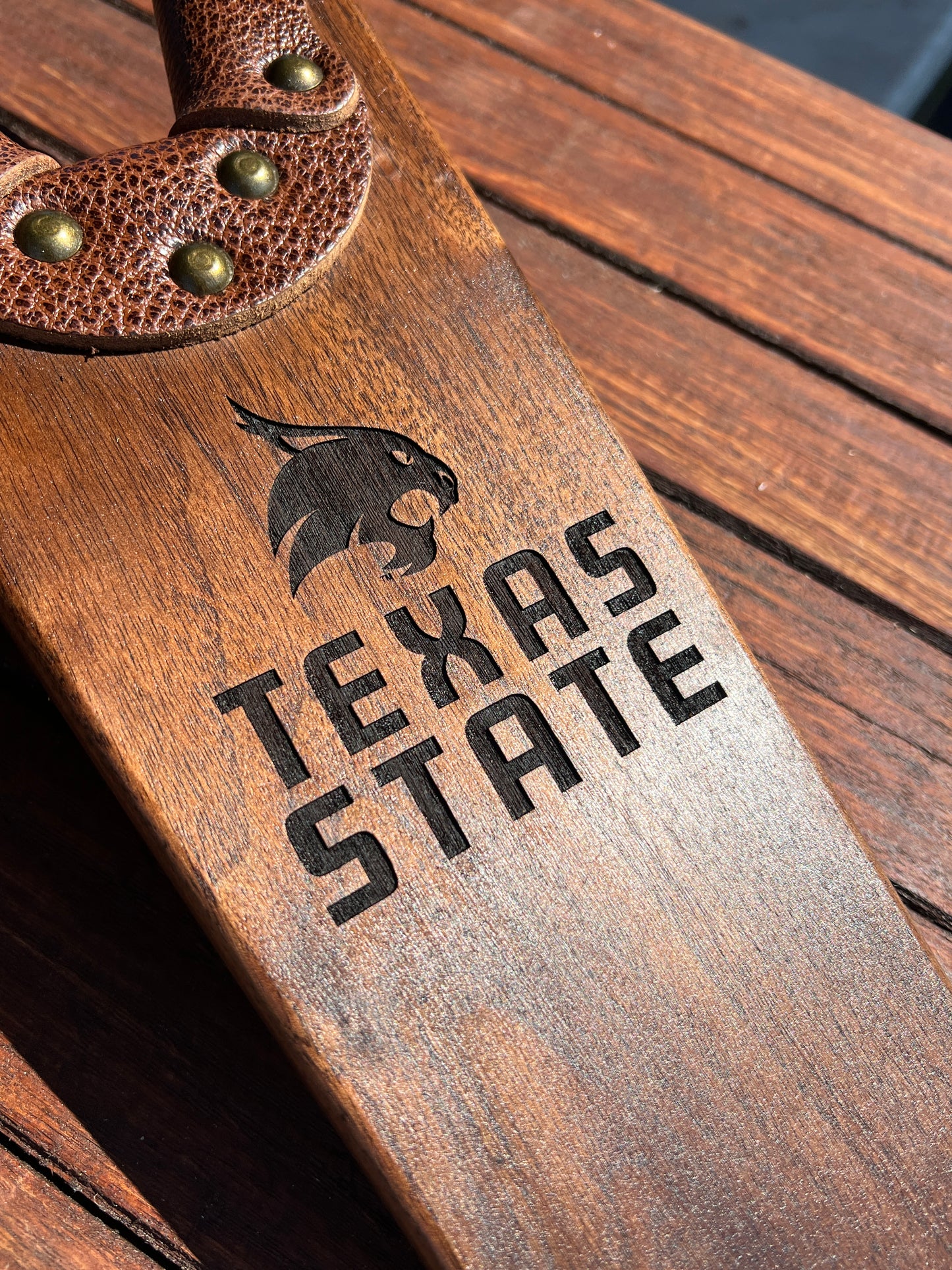 University Licensed Black Walnut Boot Jack