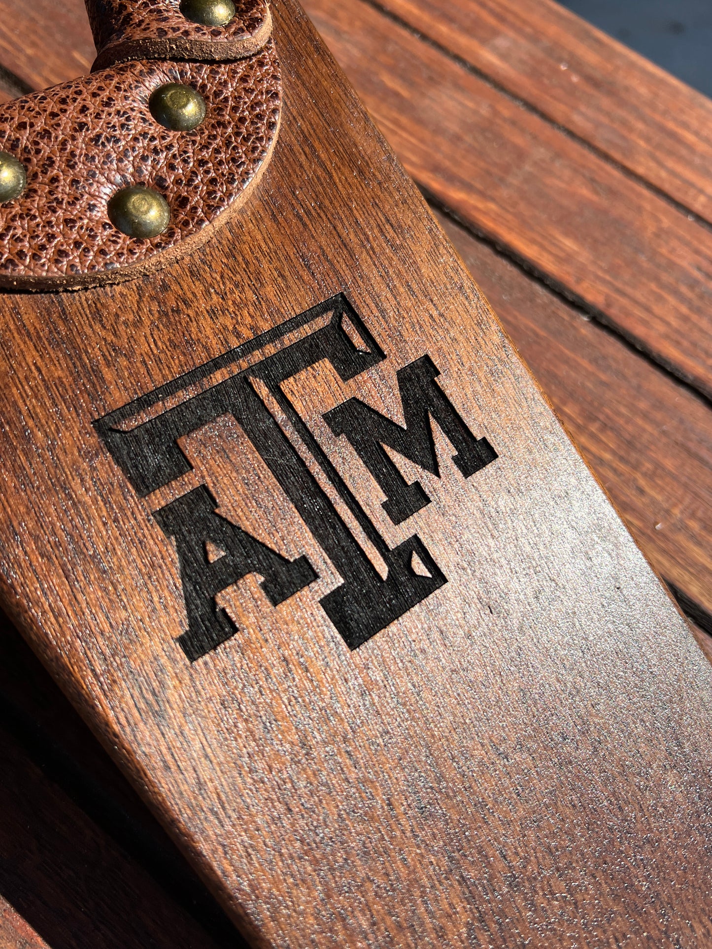 University Licensed Black Walnut Boot Jack