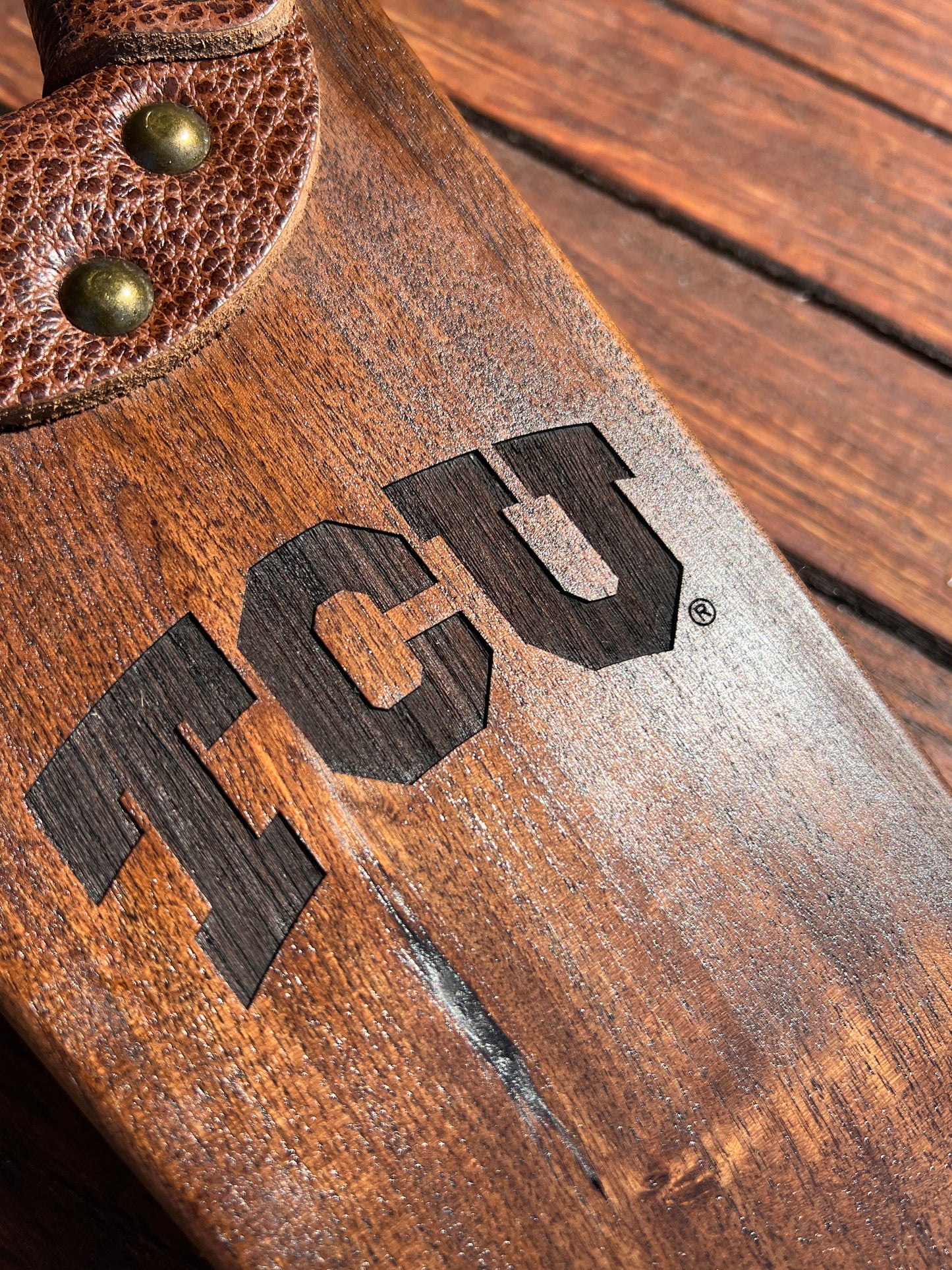 University Licensed Black Walnut Boot Jack