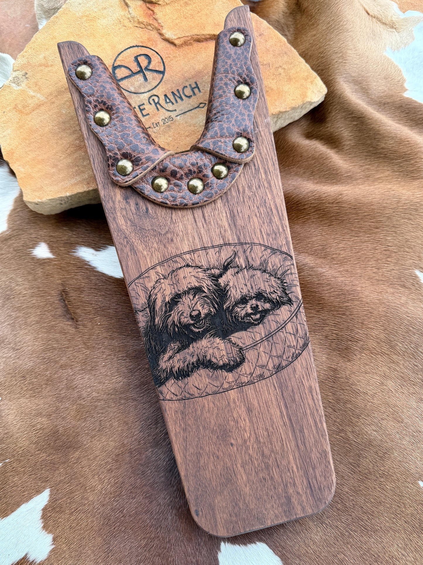 Premium Black Walnut Boot Jack
