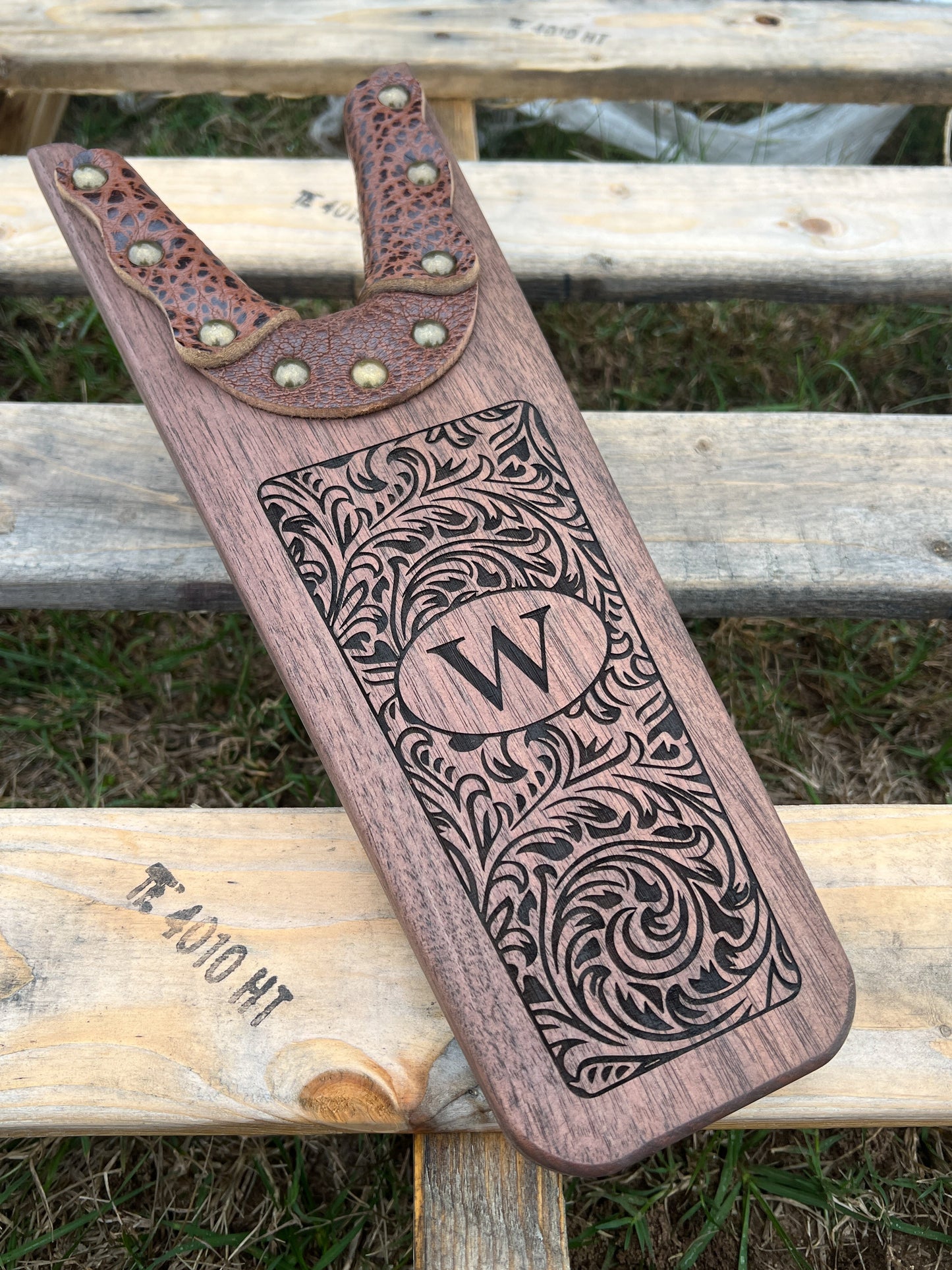 Black Walnut Boot Jack - PateRanchCreations