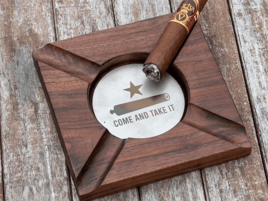 Black Walnut Cigar and Drink Rest - PateRanchCreations