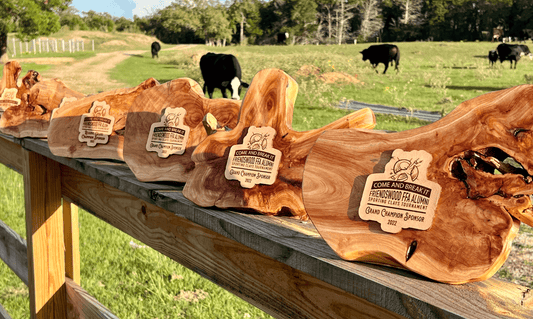 Fir Wood & Leather Award - PateRanchCreations