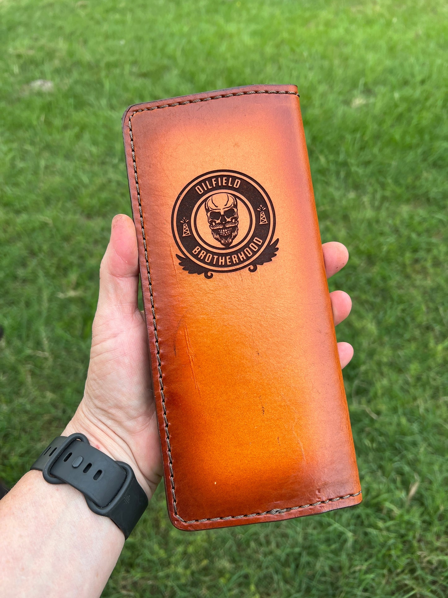 Handcrafted Tally Book Cover Custom Engraved - PateRanchCreations