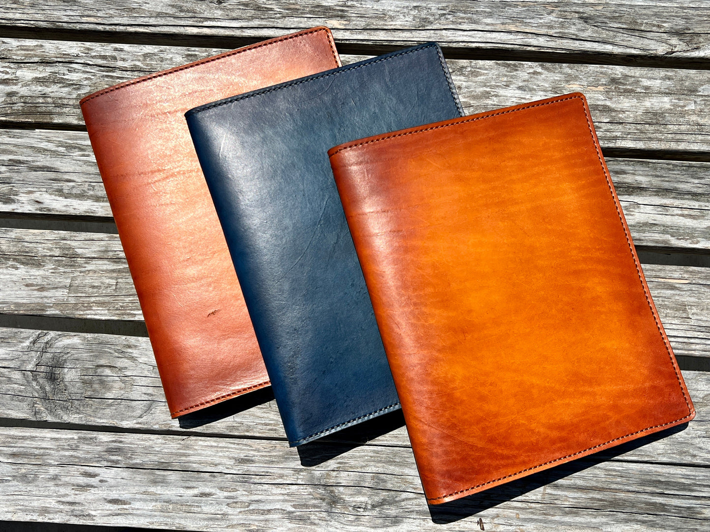 Handmade Leather Folio - PateRanchCreations