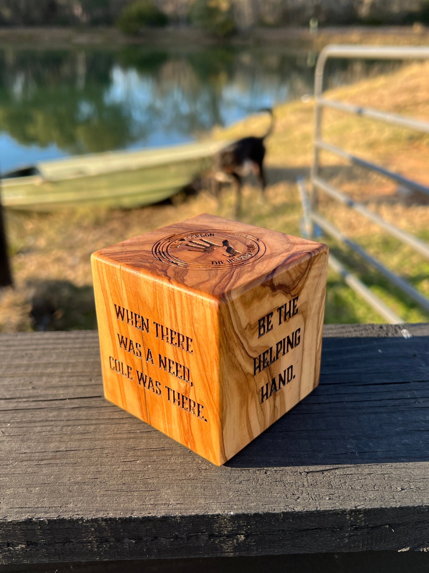 Motivational Cube / Award - PateRanchCreations