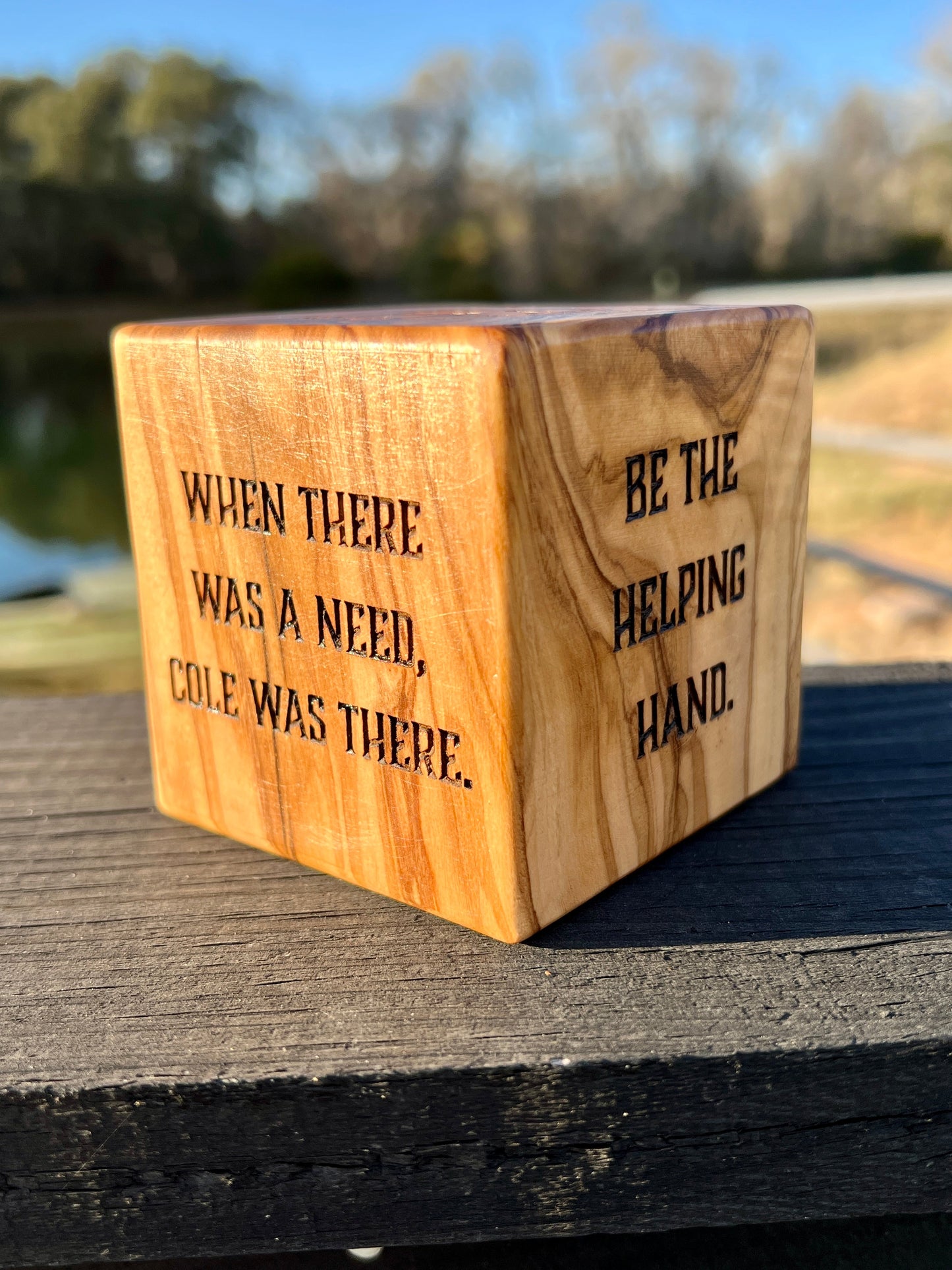 Motivational Cube / Award - PateRanchCreations