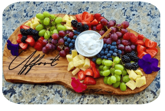 Olive Wood Charcuterie Board - PateRanchCreations