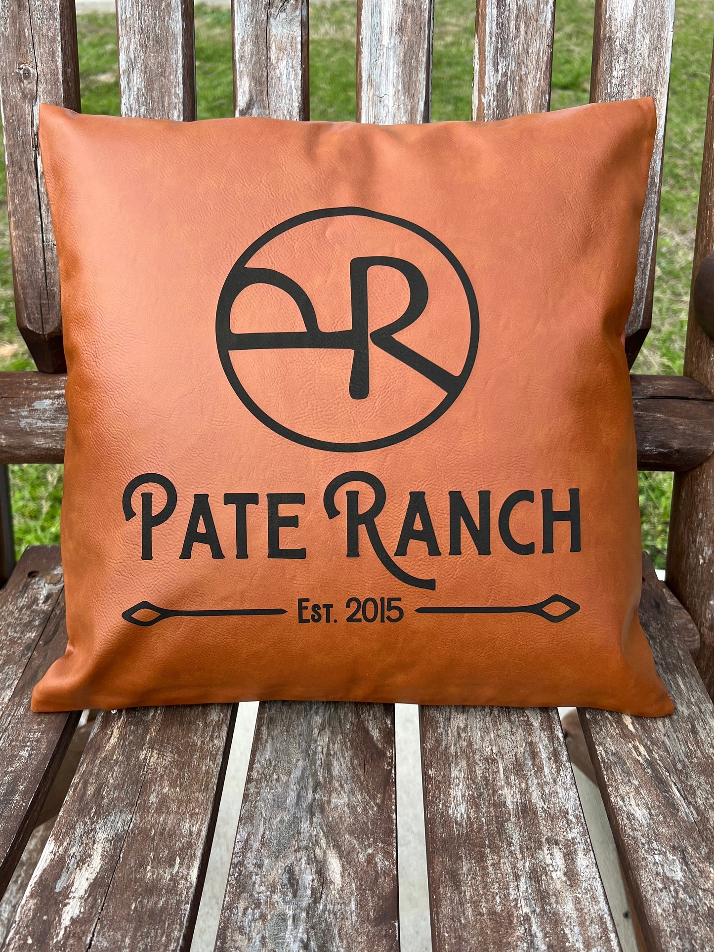 Personalized Throw Pillow - Branded Pillow - PateRanchCreations
