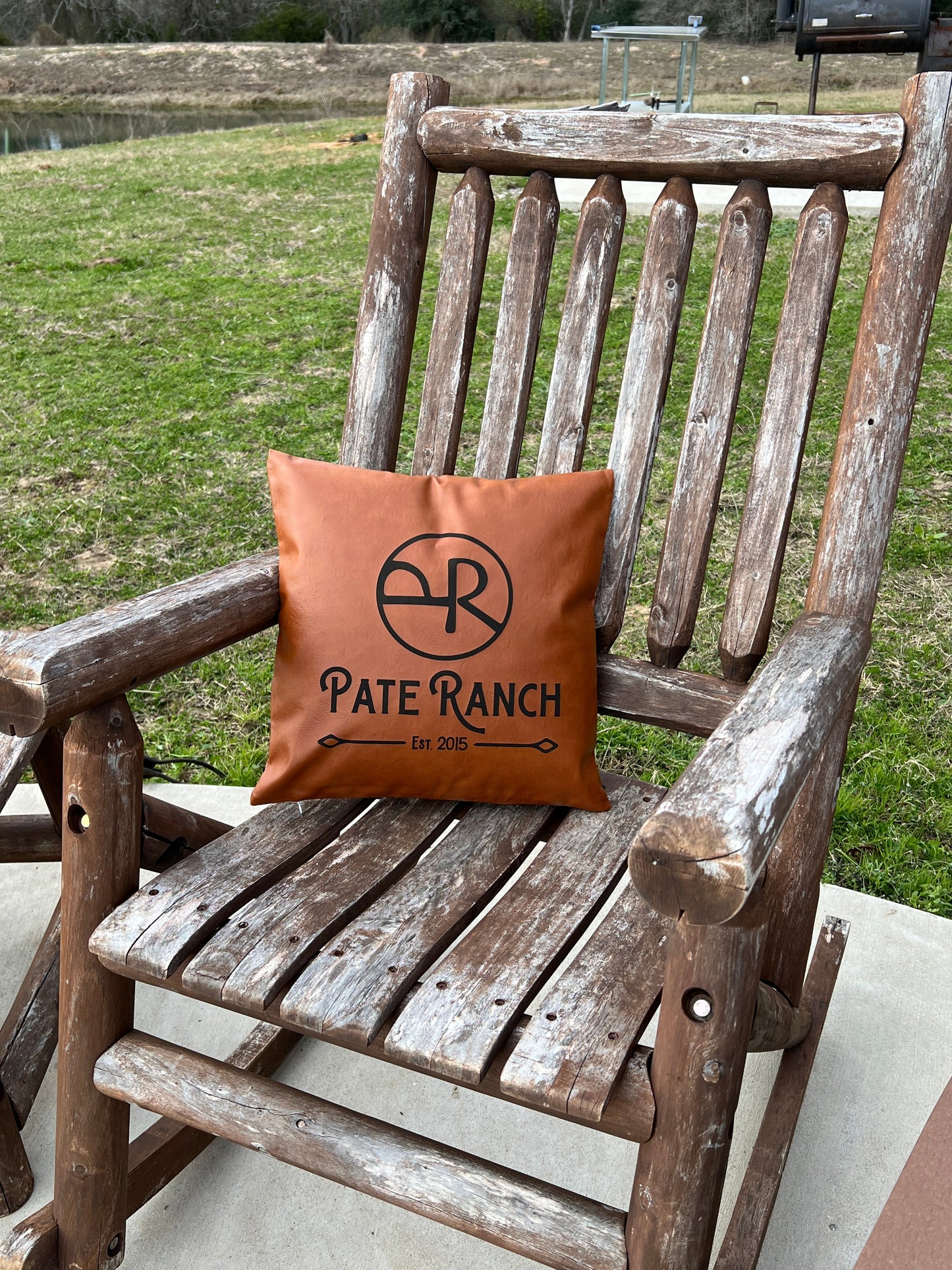 Personalized Throw Pillow - Branded Pillow - PateRanchCreations