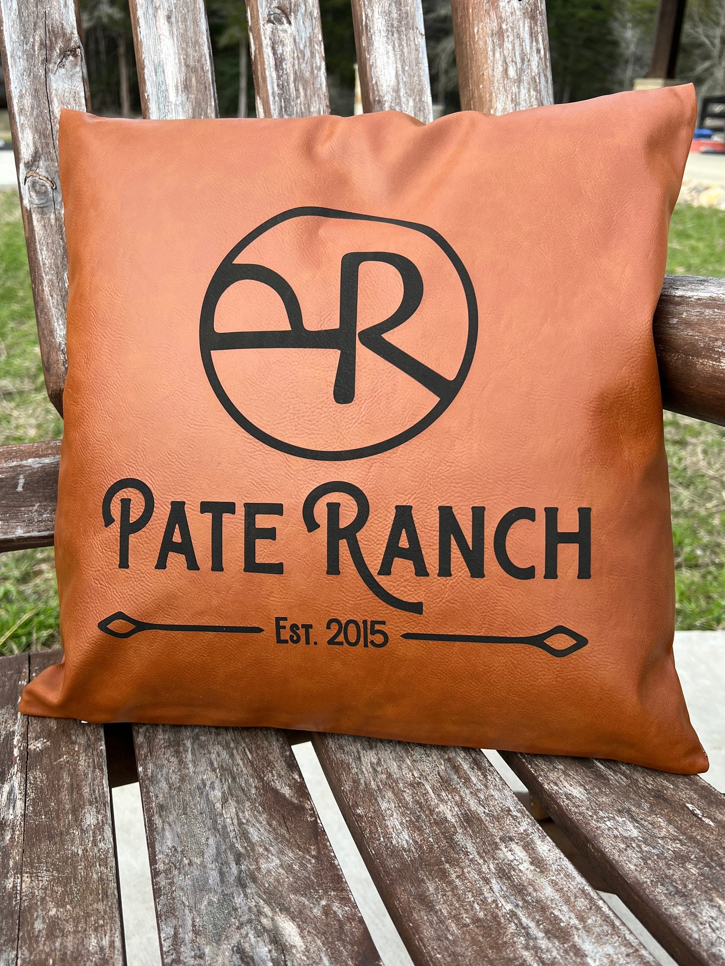 Personalized Throw Pillow - Branded Pillow - PateRanchCreations