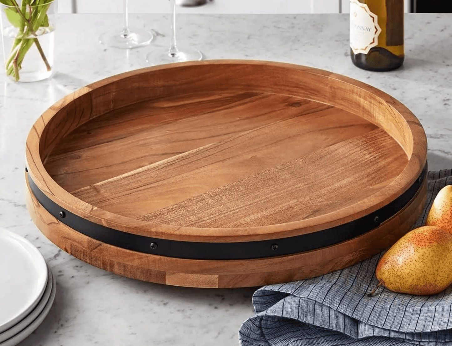 Stylish and Functional Lazy Susan - PateRanchCreations