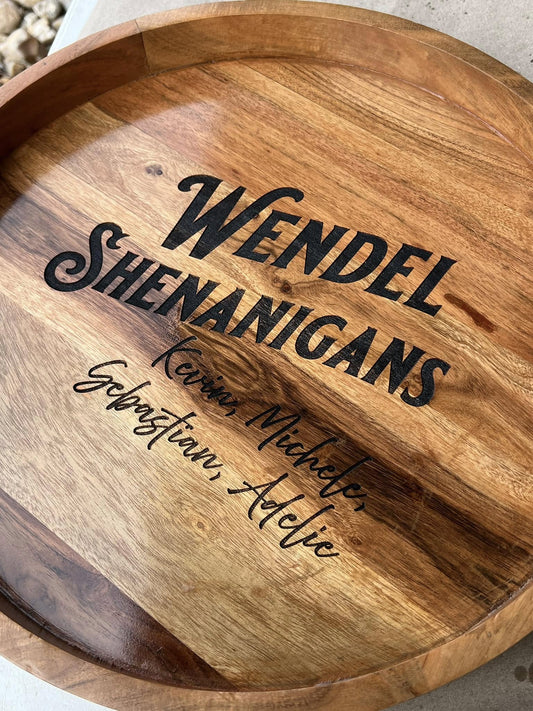 Stylish and Functional Lazy Susan - PateRanchCreations