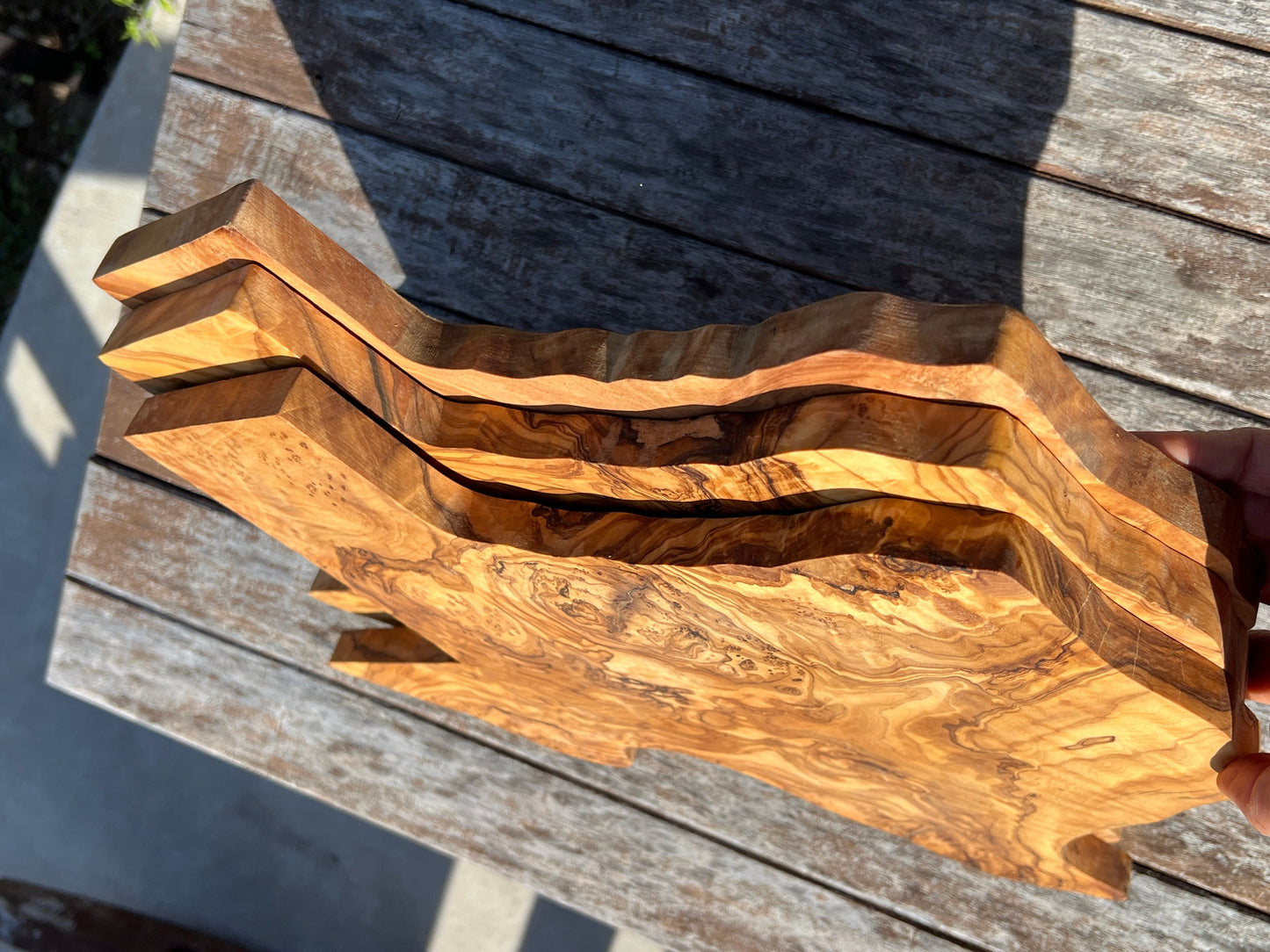 Texas Charcuterie Board - Olive Wood - PateRanchCreations
