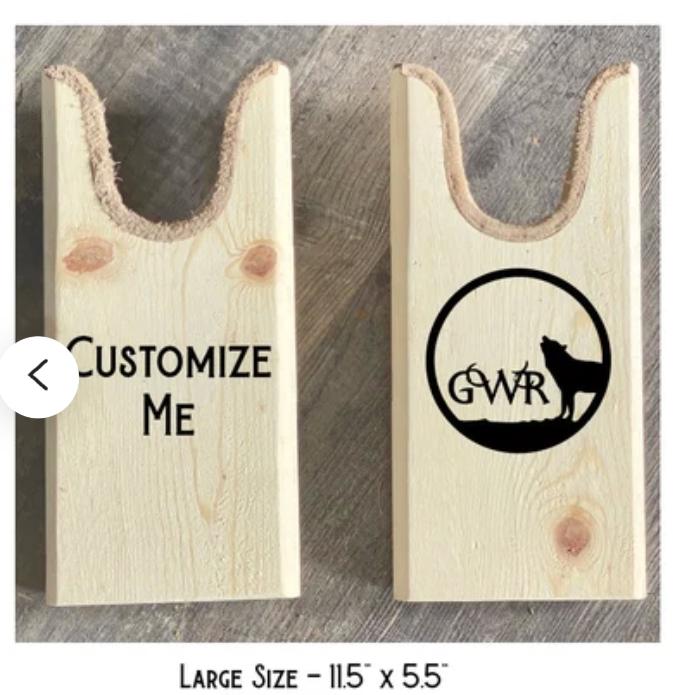 Custom Engraved Boot Jack
