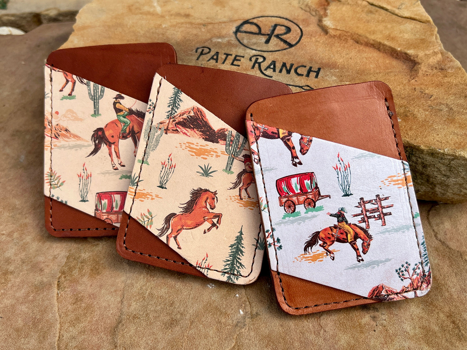Boot Wallet - Western Slim Card Holder