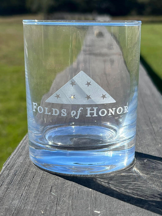 Engraved Rocks Glass - Bourbon Bar