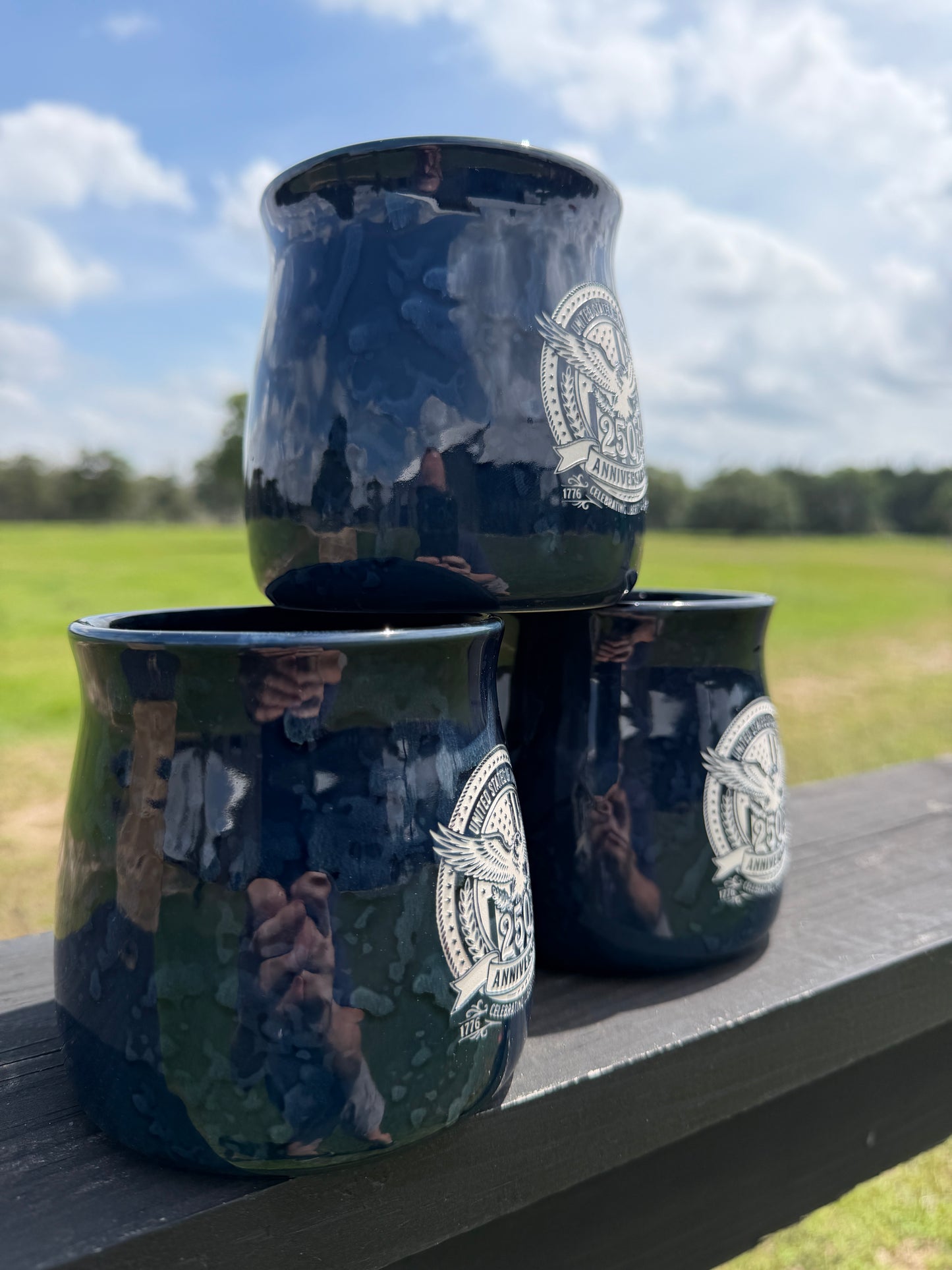250th Anniversary Mug - Sand-carved 16 oz Glaze Mug