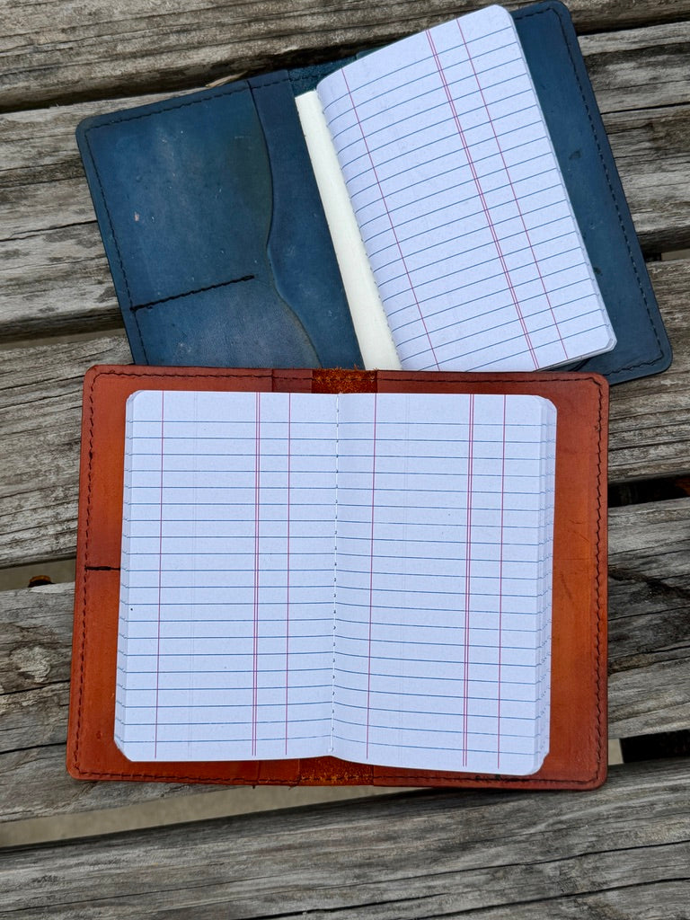 Custom Leather Tally Book - Small Style