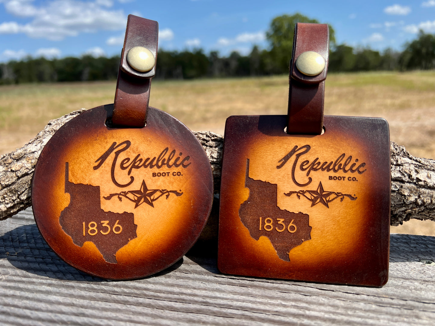 Leather Bag Tag / Golf Bag Tag