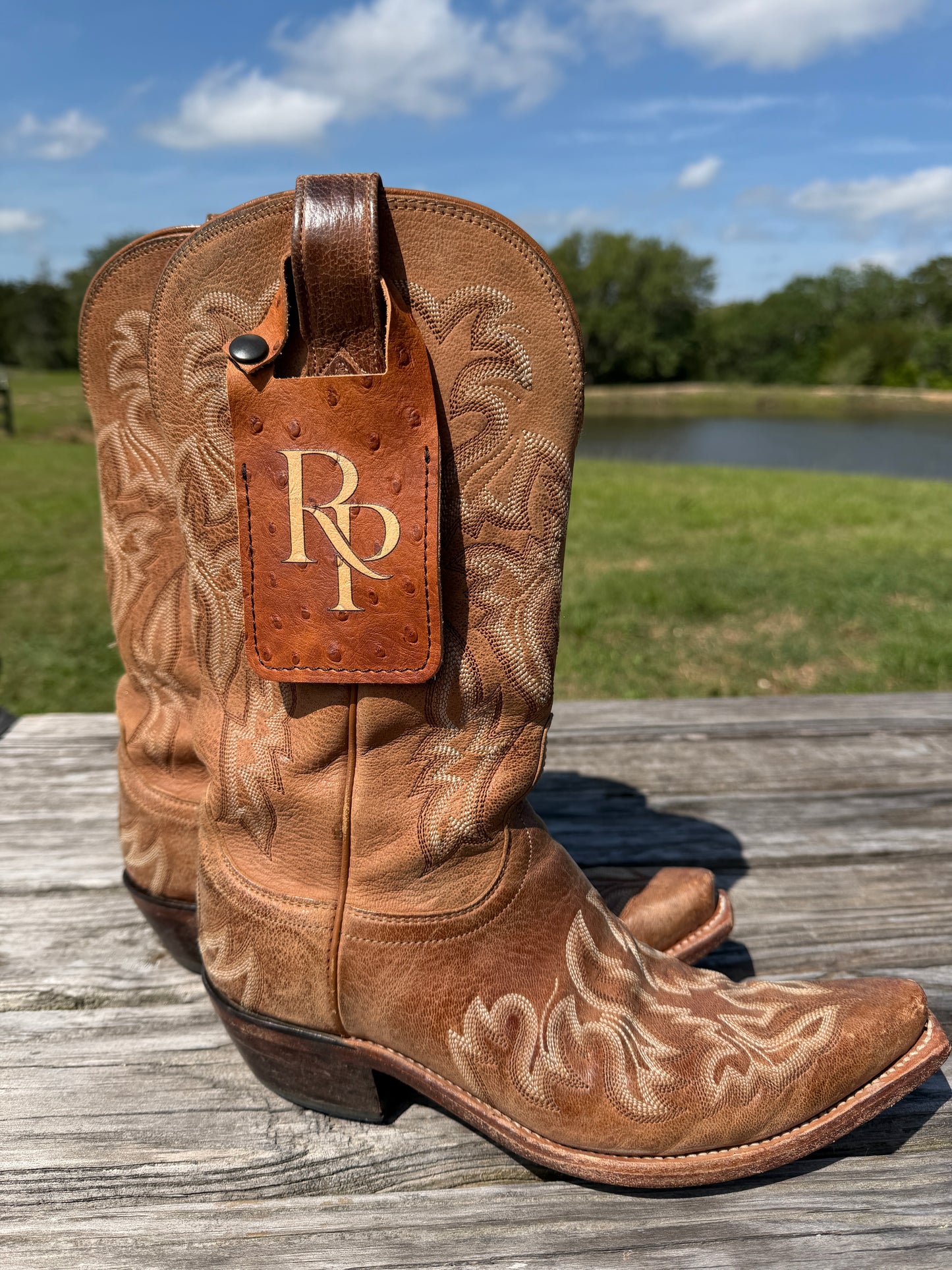 Boot Wallet - Western Slim Card Holder