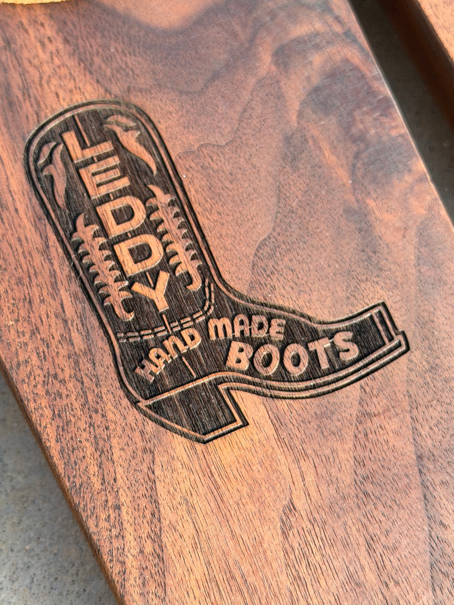 Premium Black Walnut Boot Jack