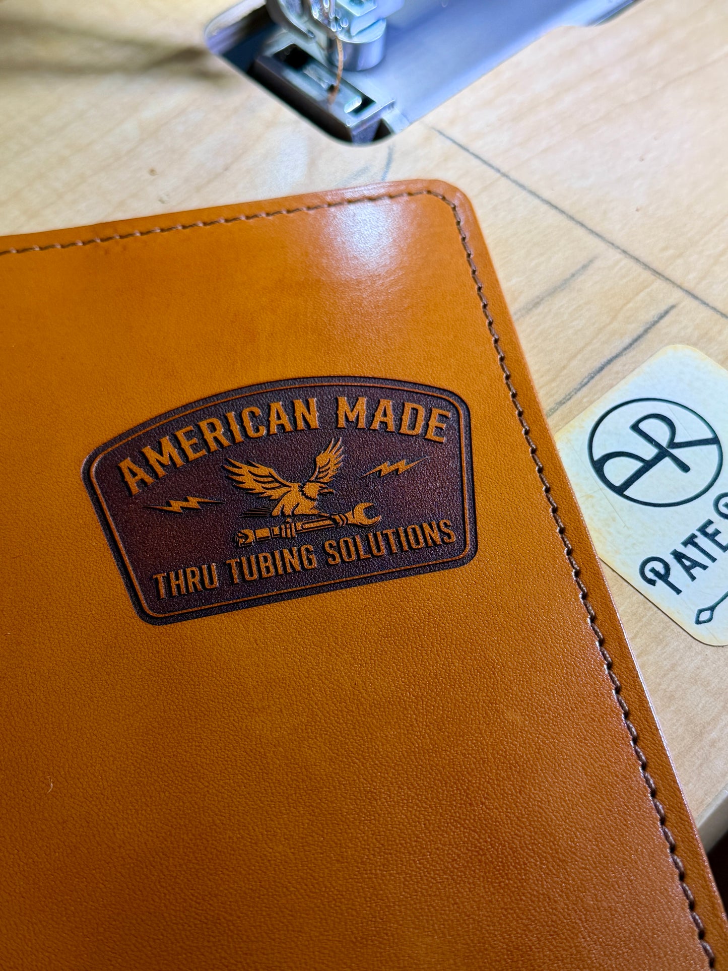 Custom Leather Tally Book
