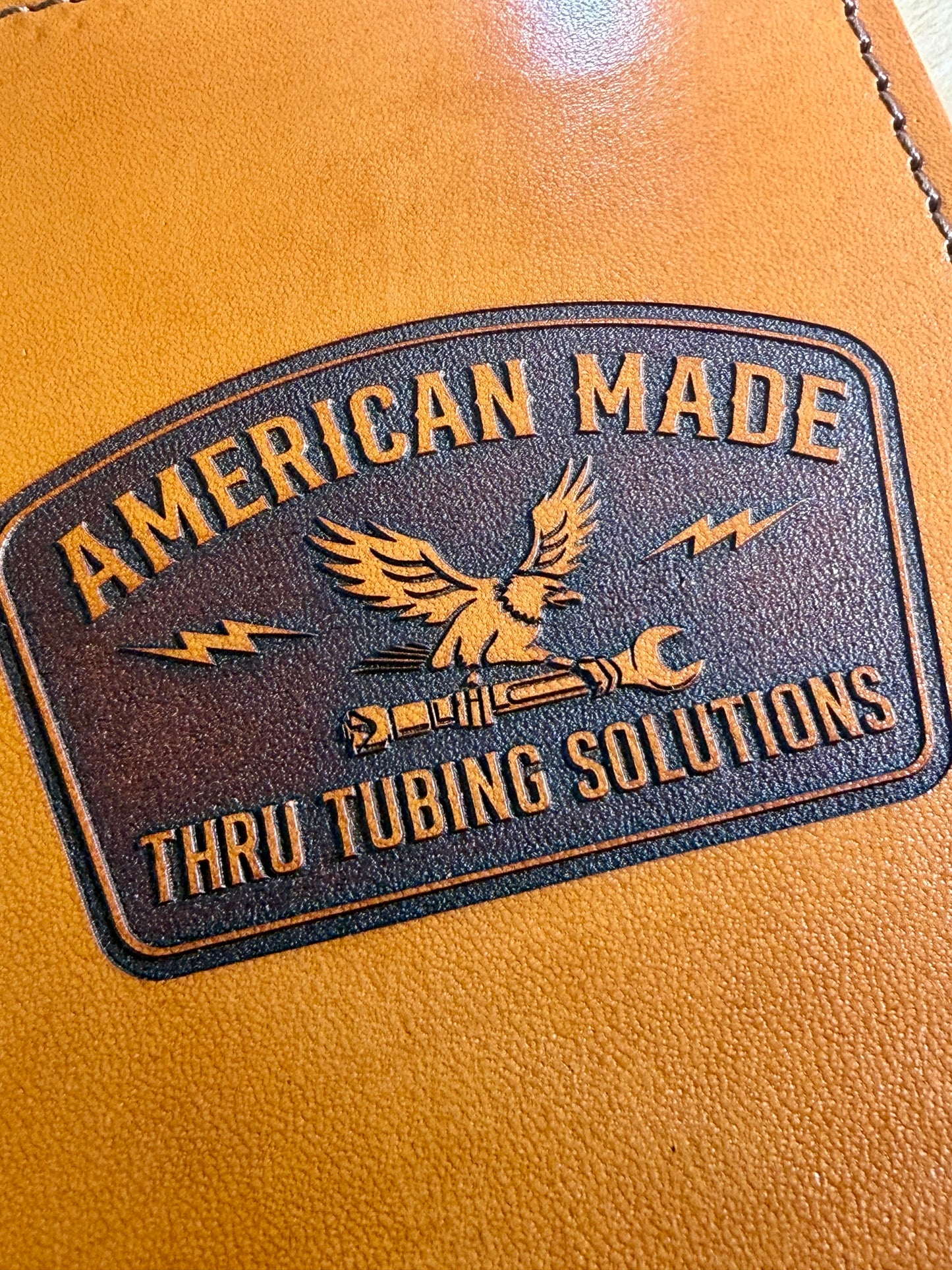 Custom Leather Tally Book
