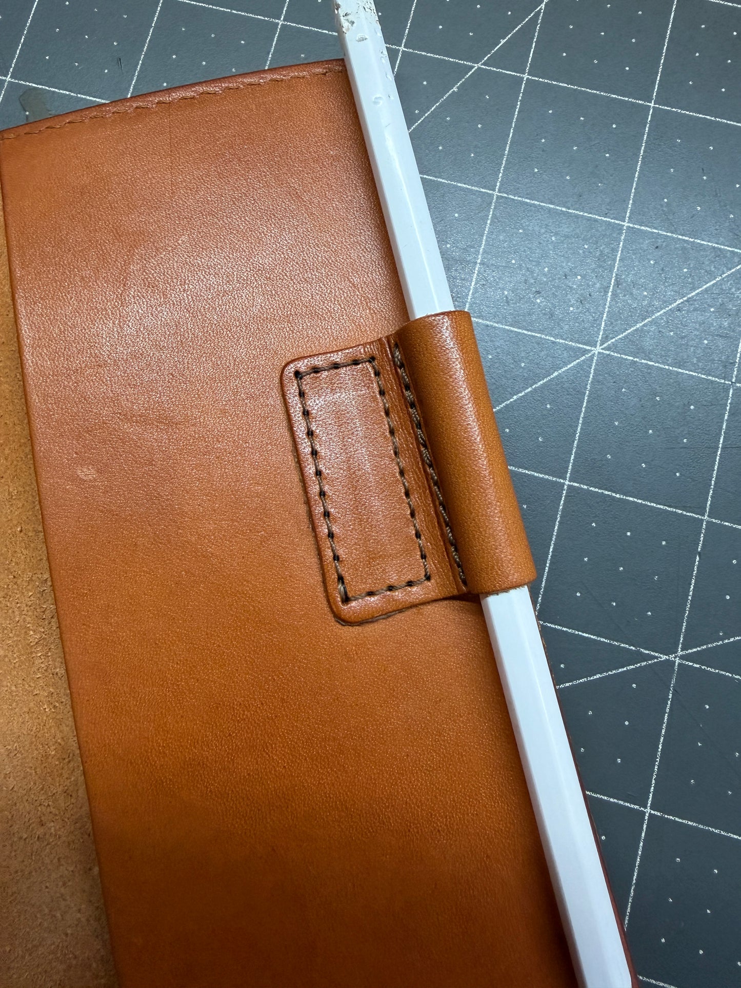 Custom Leather Tally Book