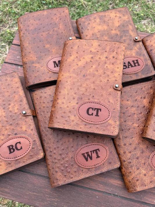 Handcrafted Leather A5 Padfolio – Personalized