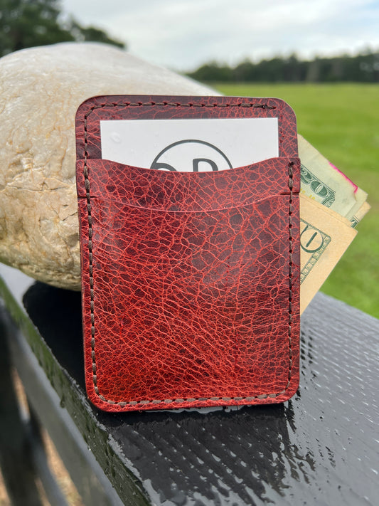Slim Wallet - Vintage Glazed Water Buffalo
