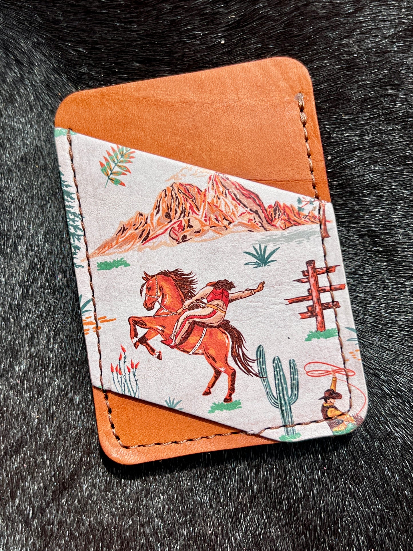 Boot Wallet - Western Slim Card Holder
