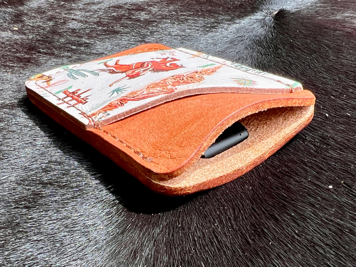 Boot Wallet - Western Slim Card Holder