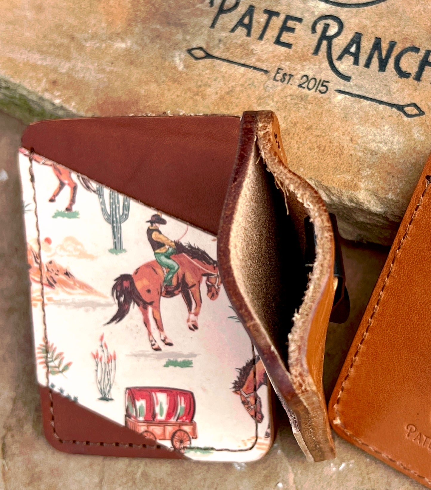 Boot Wallet - Western Slim Card Holder