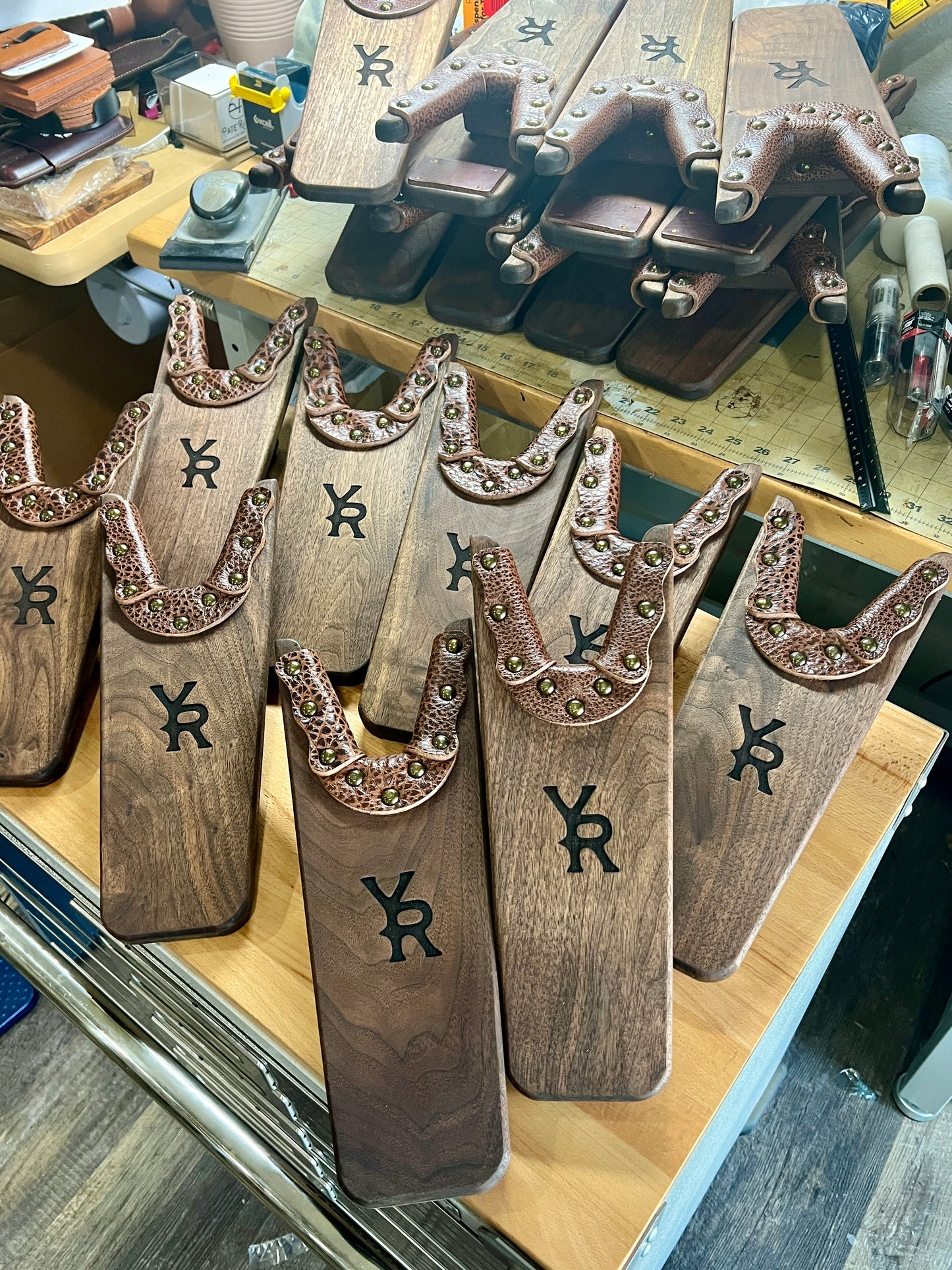 Premium Black Walnut Boot Jack