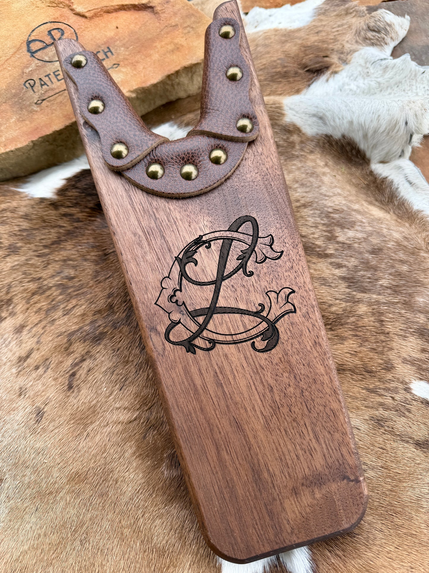 Premium Black Walnut Boot Jack