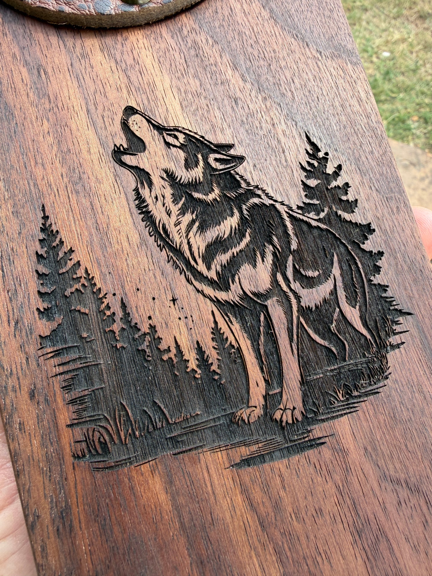 Premium Black Walnut Boot Jack