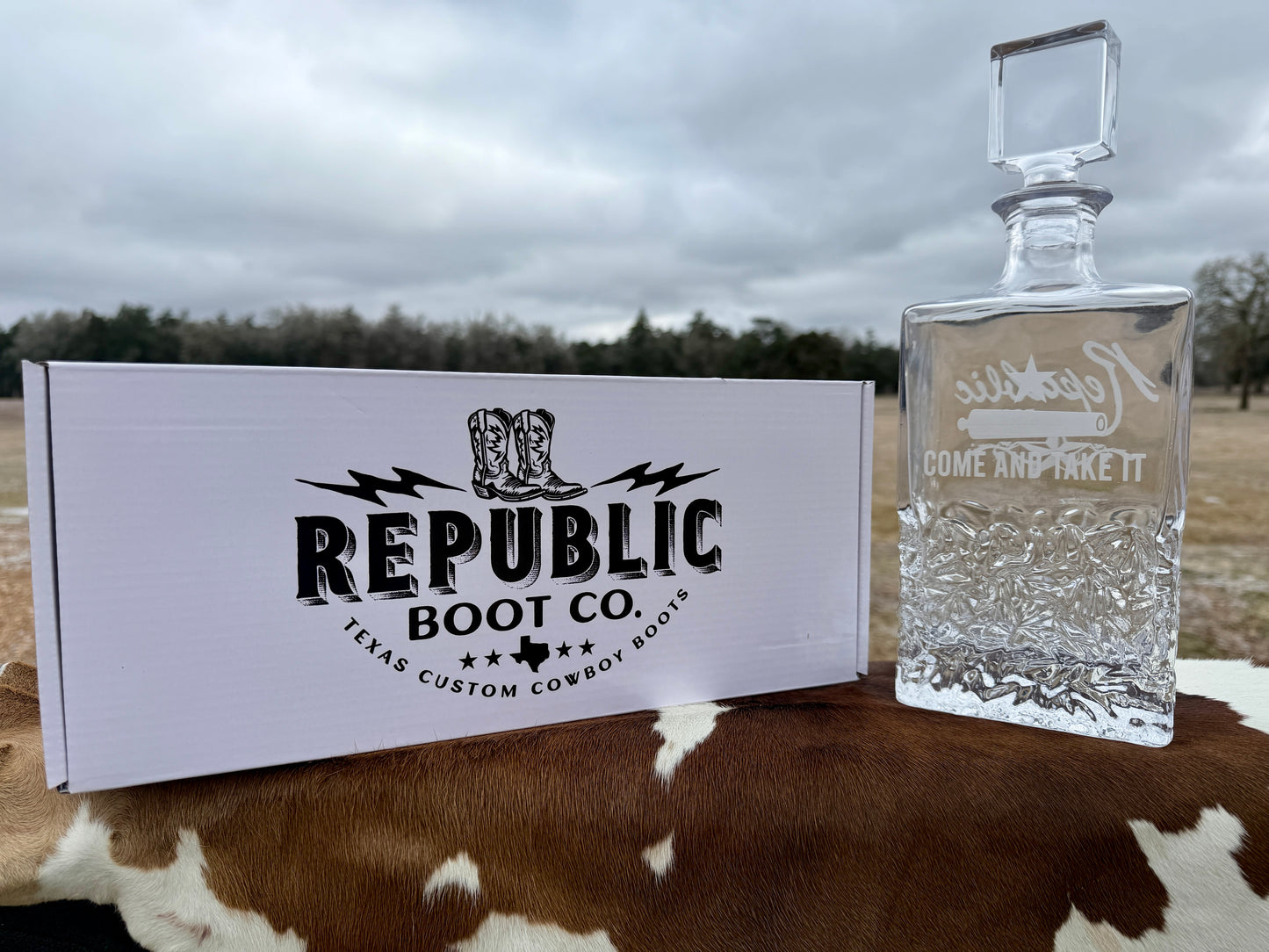 Glass Whiskey Decanter