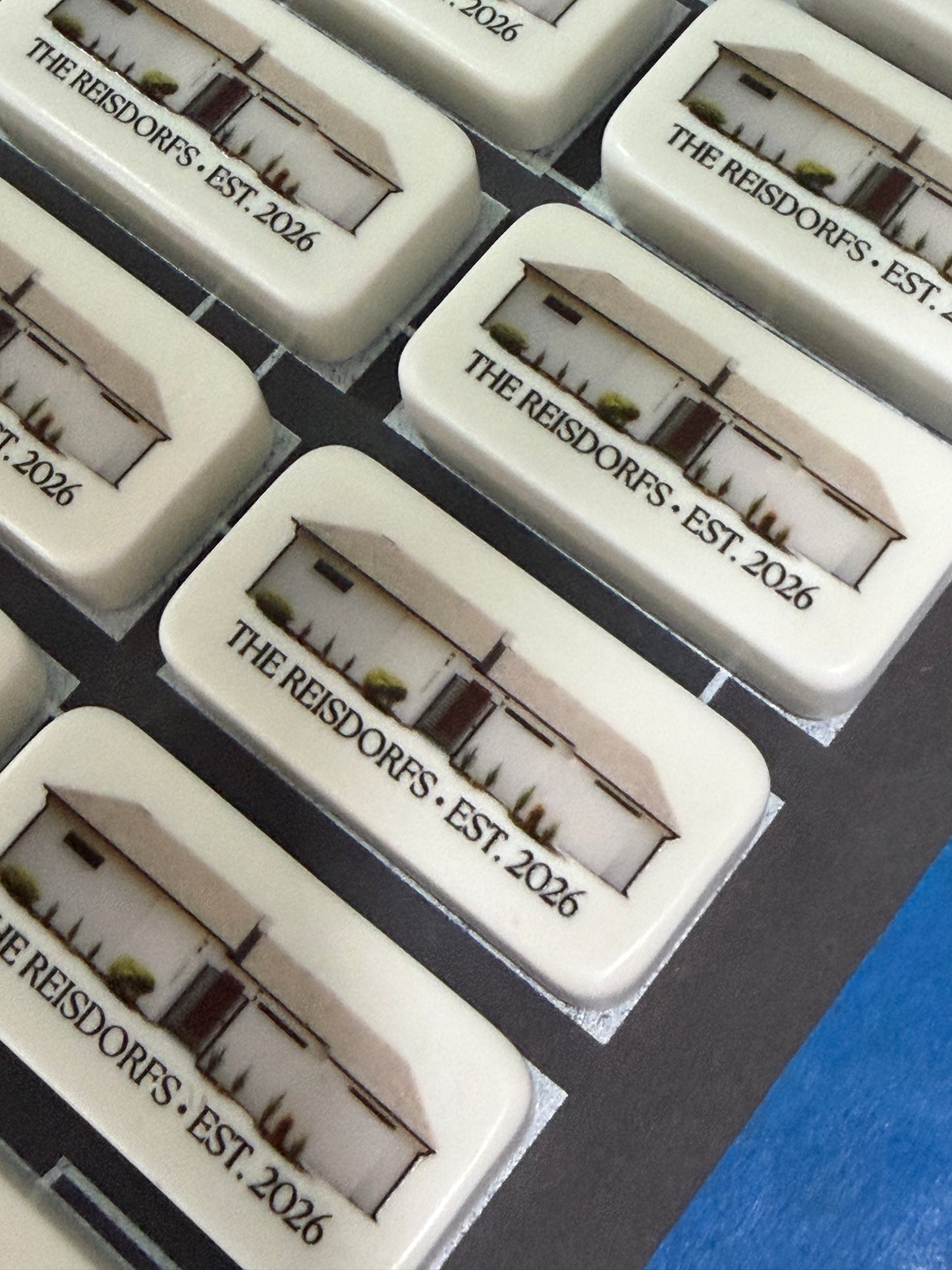 Custom Hunting Lodge Domino Set – Personalized UV-Printed Dominos in Premium Gift Box