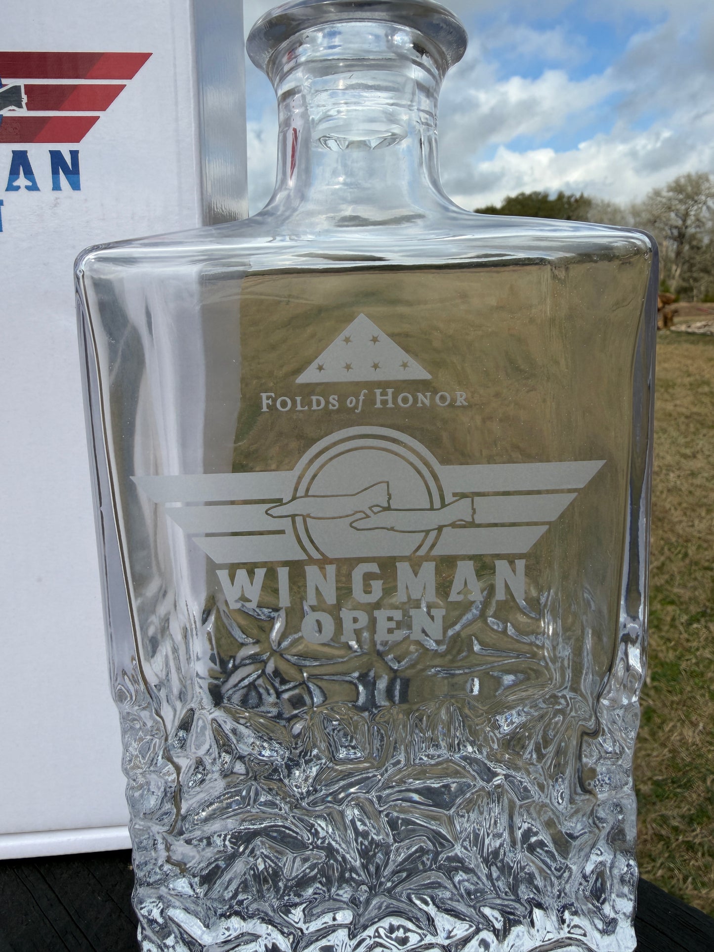 Glass Whiskey Decanter