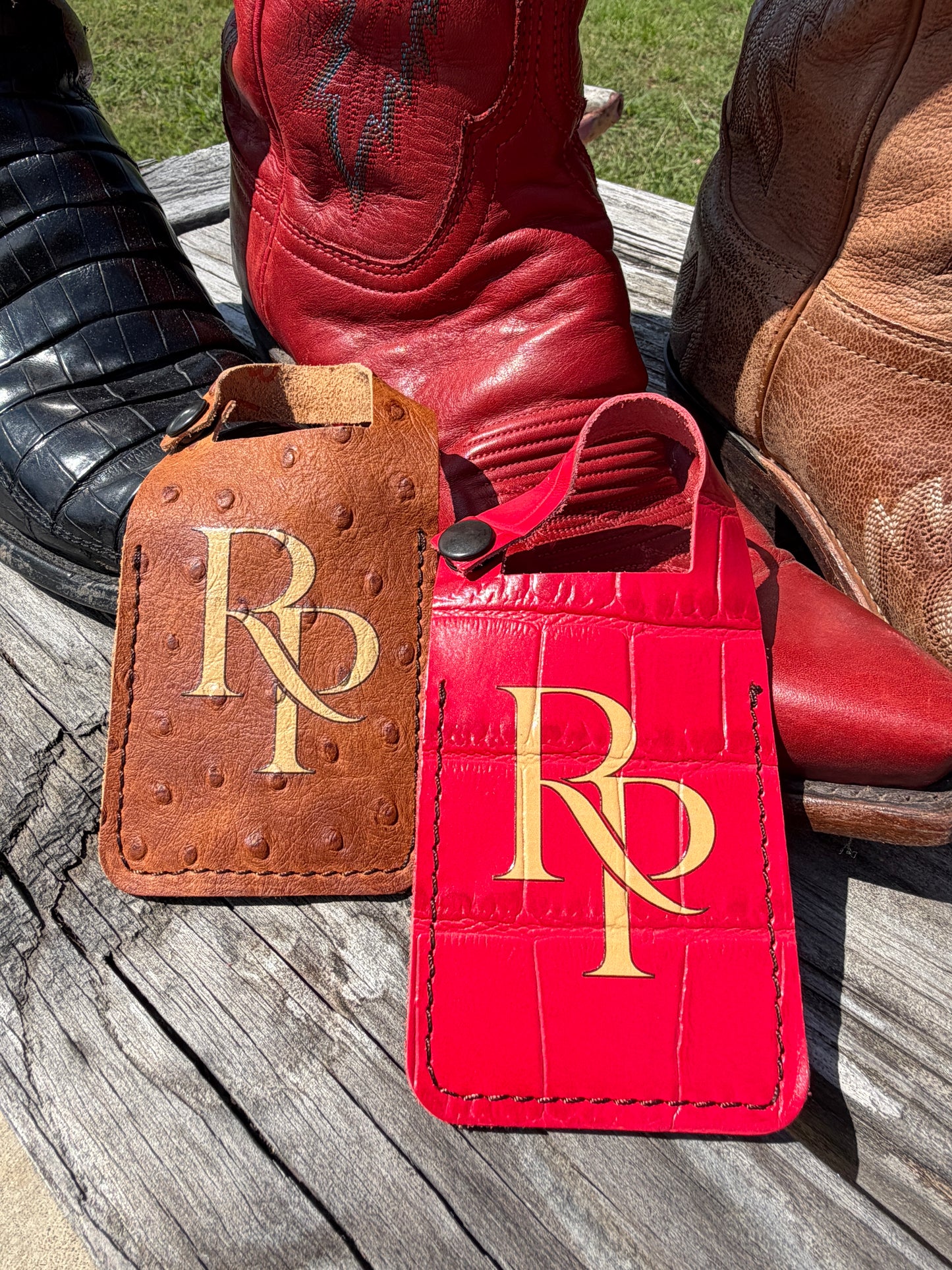 Boot Wallet - Western Slim Card Holder